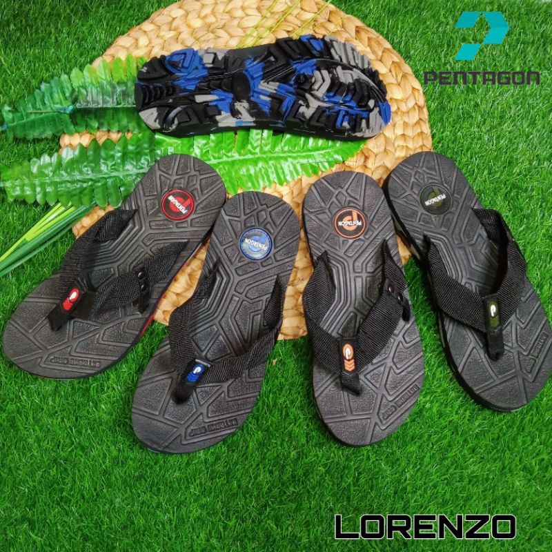 PENTAGON LORENZO /SANDAL JAPIT GUNUNG COWOK /sendal jepit laki haiking/sandal pria casual santai