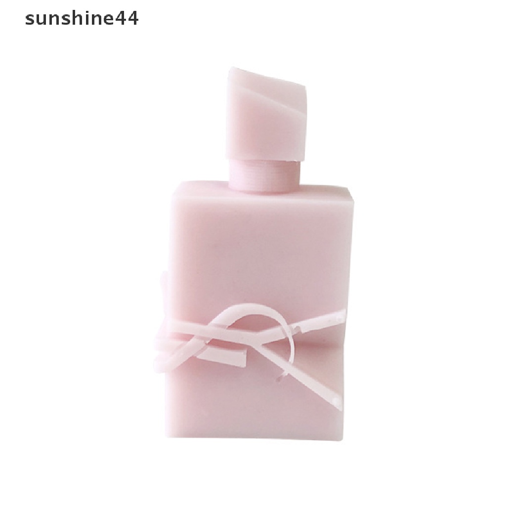 Sunshine Cetakan Lilin / Sabun DIY Bentuk Botol Parfum Bahan Silikon