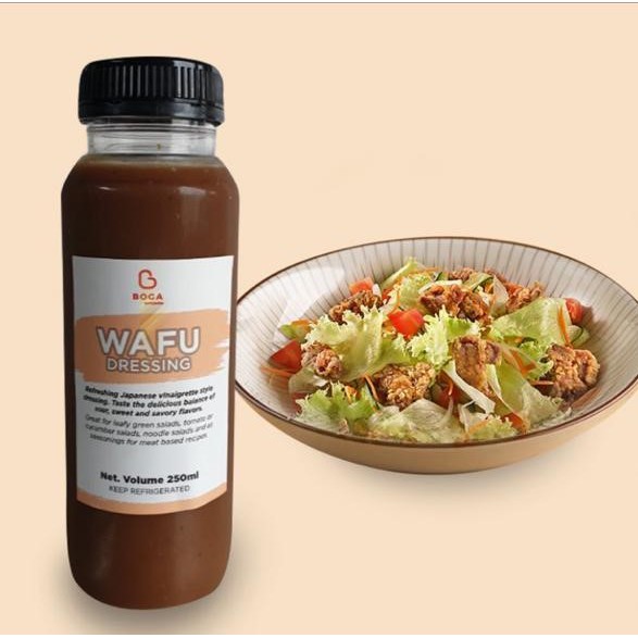 

BOGA KITCHEN Wafu Dresssing For Salad (250 mL) | Super Refreshing