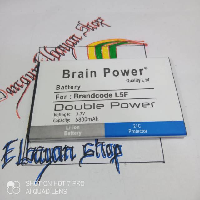 Batre Batrai Hp Brandcode Brand code L5F 4G Lte Battery Brain power