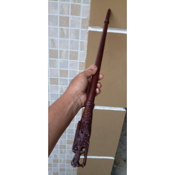 Tongkat Komando Galih Asem Ukir Naga