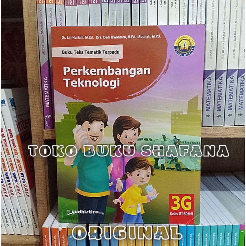 Paket 4 Buku Tematik Terpadu Yudhistira 3E 3F 3G 3H K13 Edisi Revisi Kelas 3 SD ORI