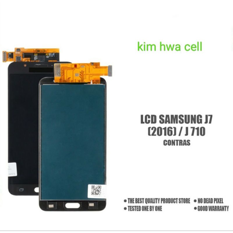 lcd samsung j7 2016 kontras