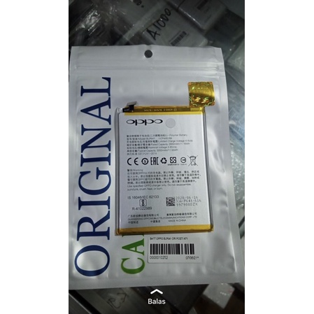 Baterai Oppo A71 Original 100%