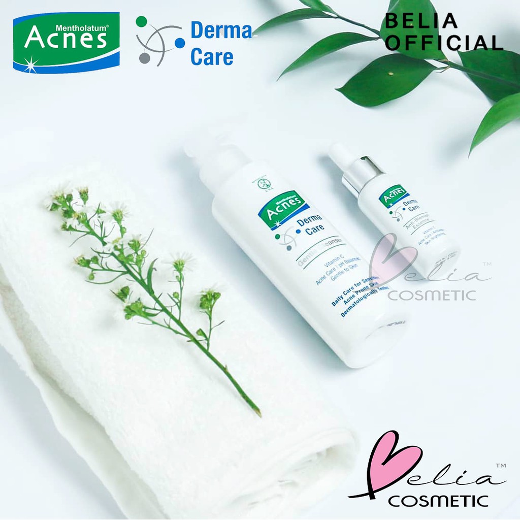❤ BELIA ❤  ACNES Derma Care Anti Blemish Essence 20mL | Gentle Cleanser 120 anti jerawat PROMO