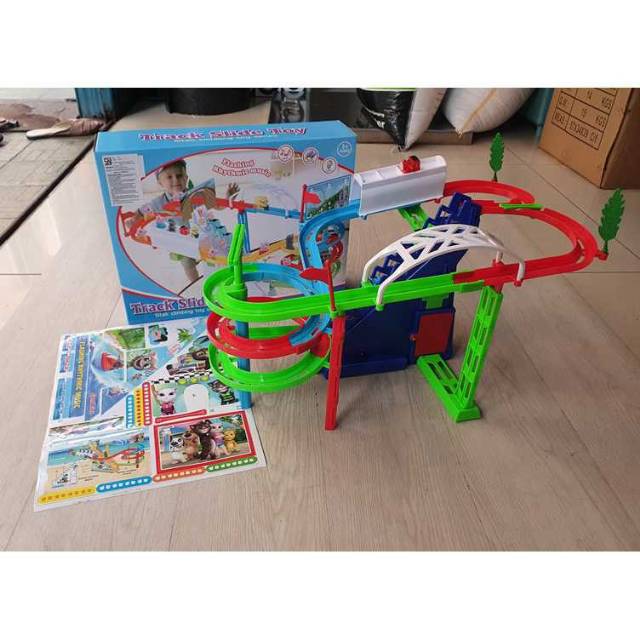 MAINAN TRACK THOMAS TRAIN ORBITAL SLIDE BESAR KERETA THOMAS