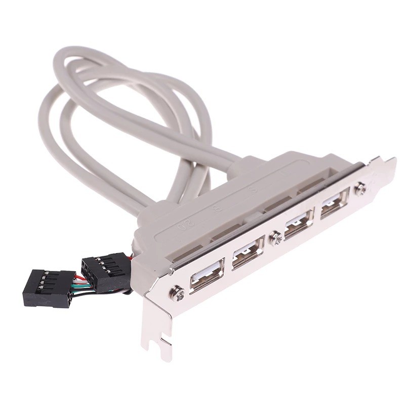 HEADER 4 PORT USB 2.0 TO MAIN BOARD - REAR PANEL PORT USB 2.0 HUB