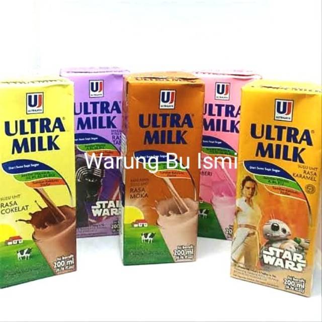 

Ultra Milk Susu UHT 200ml Ready Stock