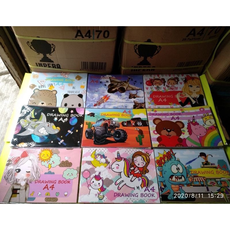 

RB BUKU GAMBAR A4 ISI 10 PCS / BUKU GAMBAR MURAH