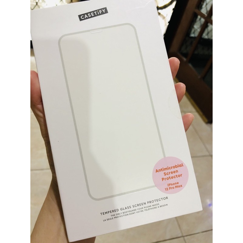 casetify tempered glass for iphone 12 pro max