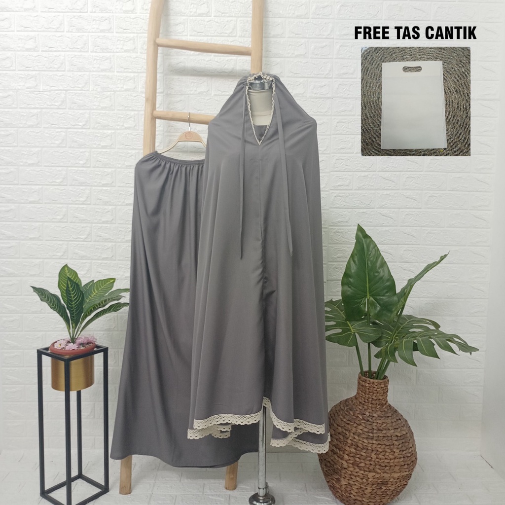 Mukena Terbaru Katun Renda - Mukena Terbaru Murah - Mukena Kekinian Renda - Mukena Murah Cantik Bisa COD!