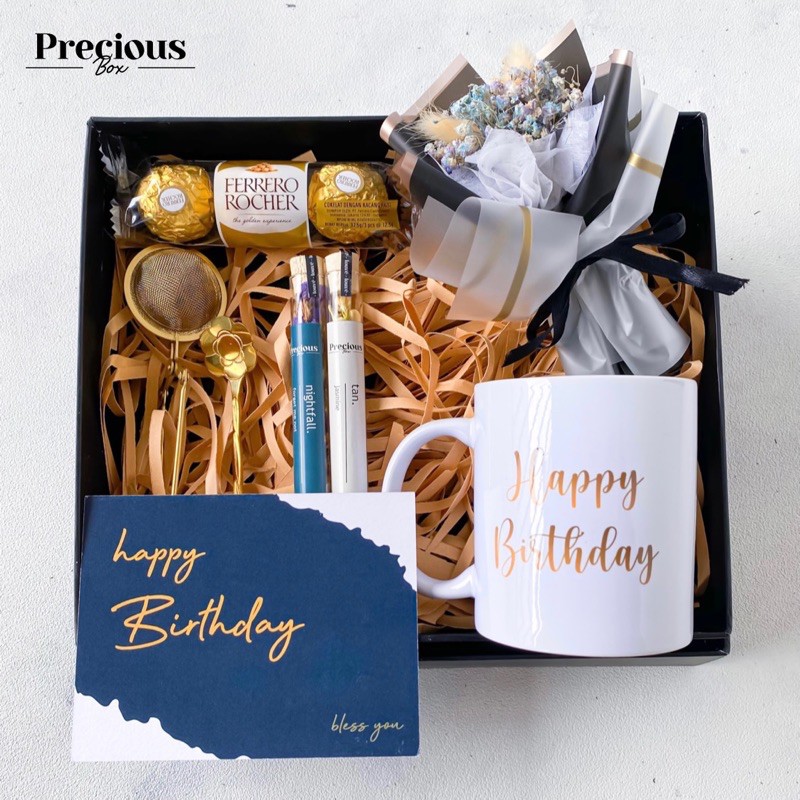 

TEA LOVER PRECIOUS BOX | KADO ULANG TAHUN | BIRTHDAY GIFT | BDAY HAMPERS | CUSTOM PARCEL | HADIAH