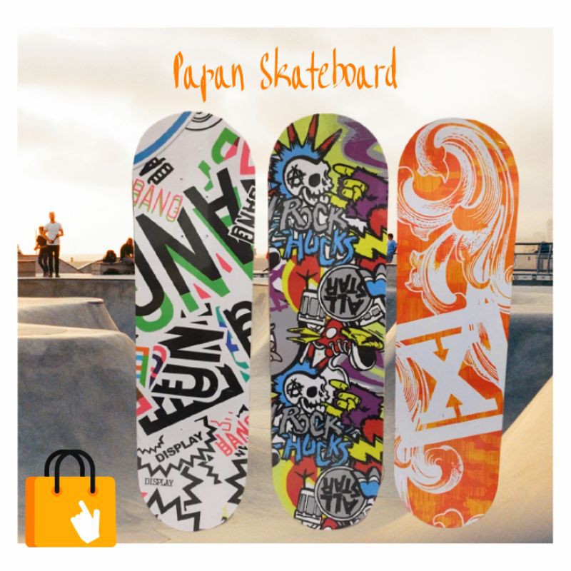SKETBOARD SKATEBOARD ANAK DEWASA/UKURAN L SKATEBOARD