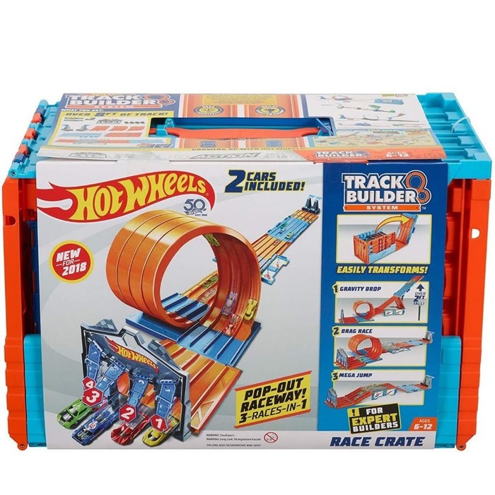 Hotwheels Hot Wheels Track Race Crate 
