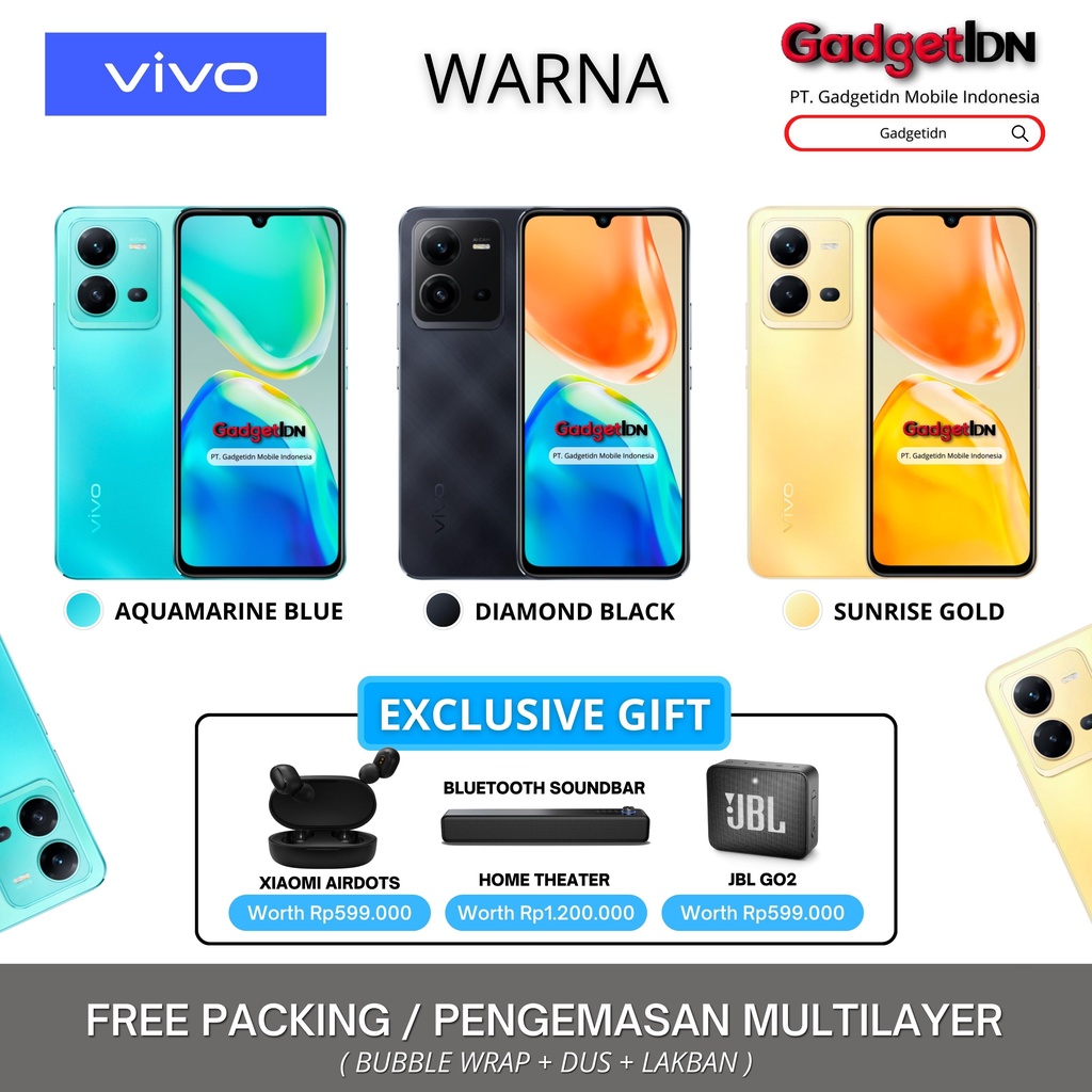 VIVO V25 5G | V25e 8/256GB 8/128GB ( + 8GB EXTENDED RAM ) GARANSI RESMI VIVO