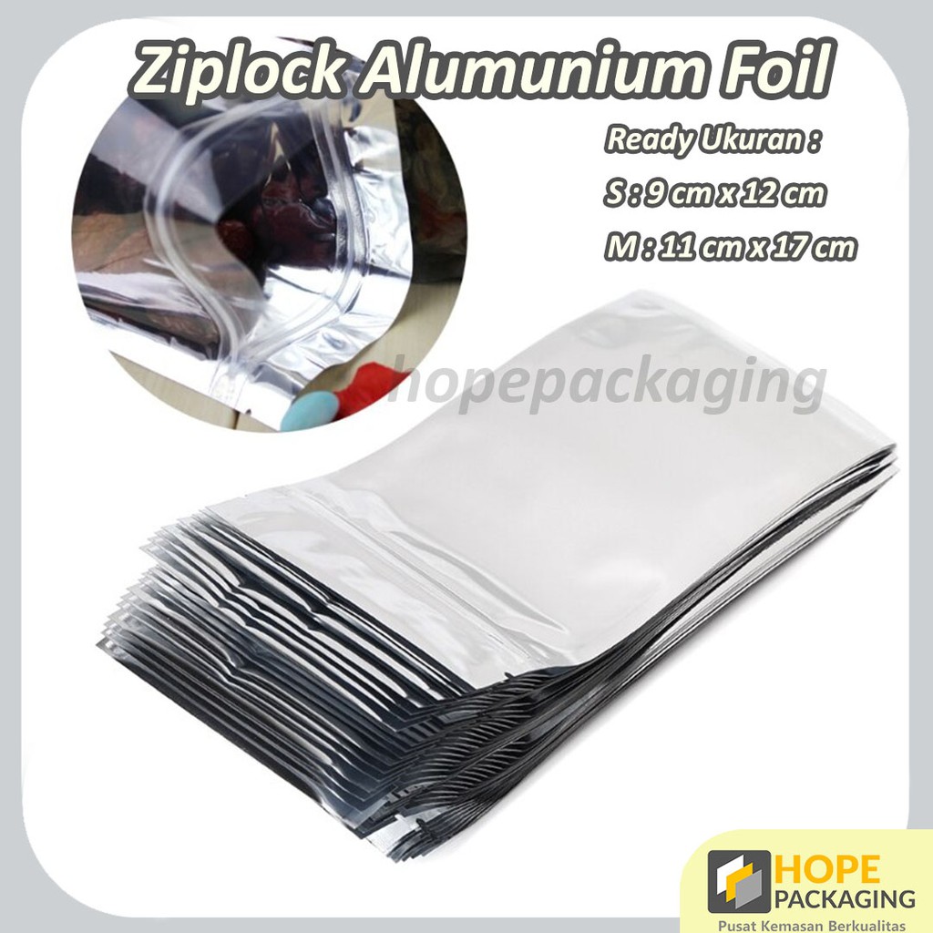 [5 Pcs] Ziplock Hologram / Ziplock Alumunium Foil Pouch Plastik Kemasan Dus Packing Packaging Rainbow