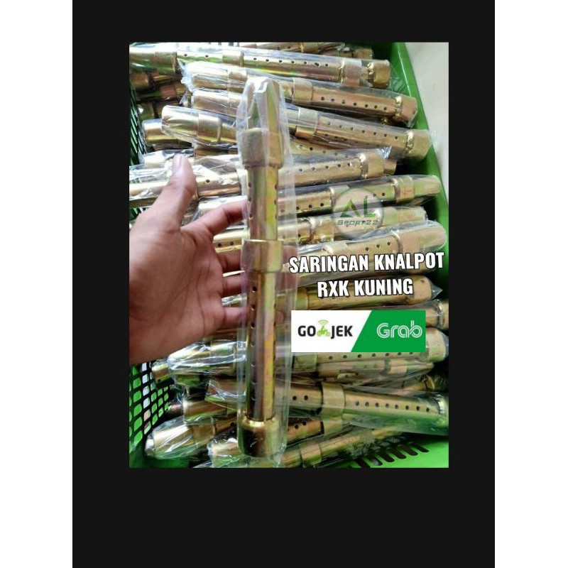 SARINGAN KNALPOT RX KING KUNING