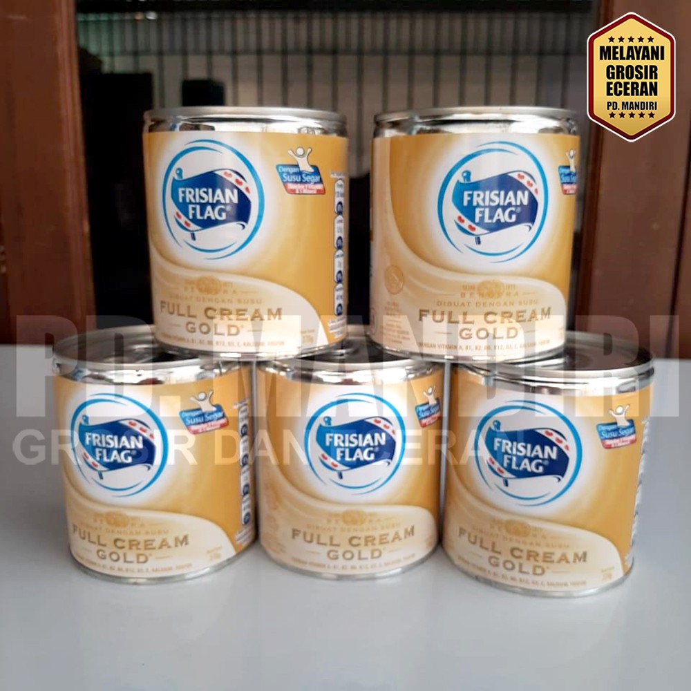 

FRISIAN FLAG SUSU BENDERA FULL CREAM GOLD 370 GR