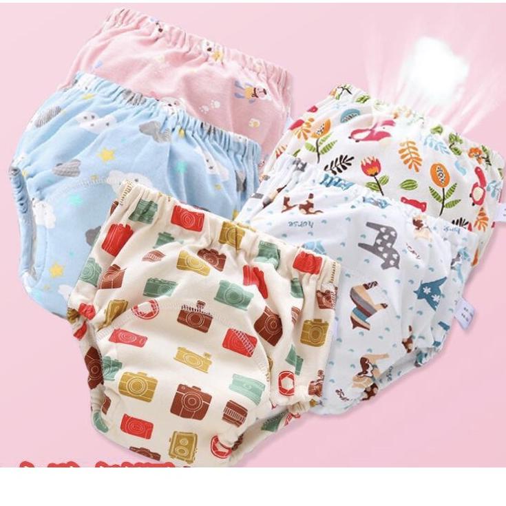 1pc Baby Diapers Reusable Cloth Nappies Training Pants Washable Underwear