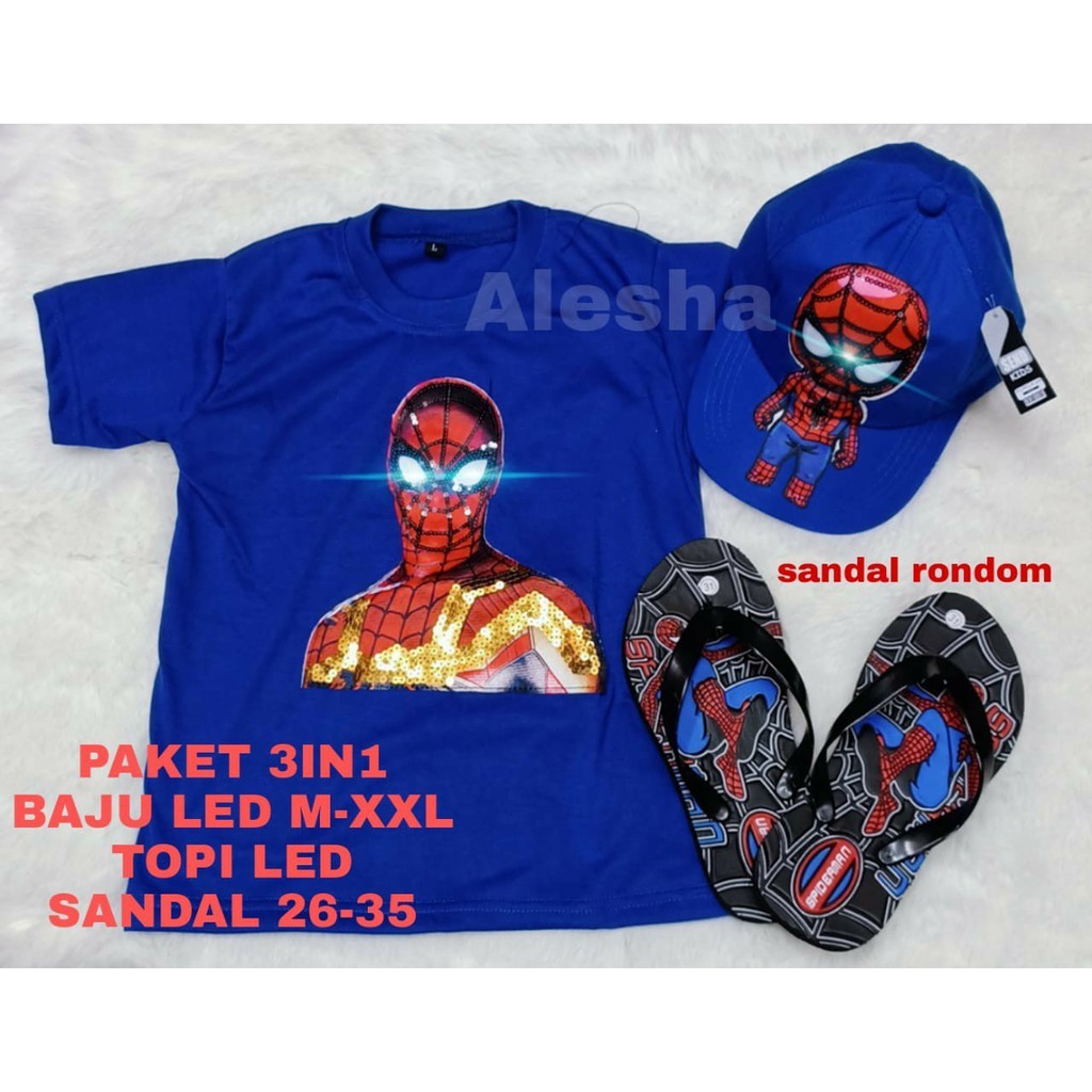 Baju anak sp1d3rman 3 in 1