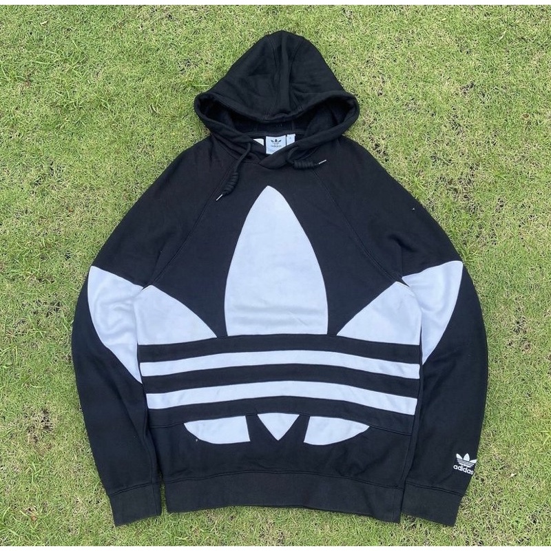 Hoodie Adidas trefoil big logo