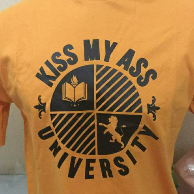 Kaos KISS MY ASS UNIVERSITY