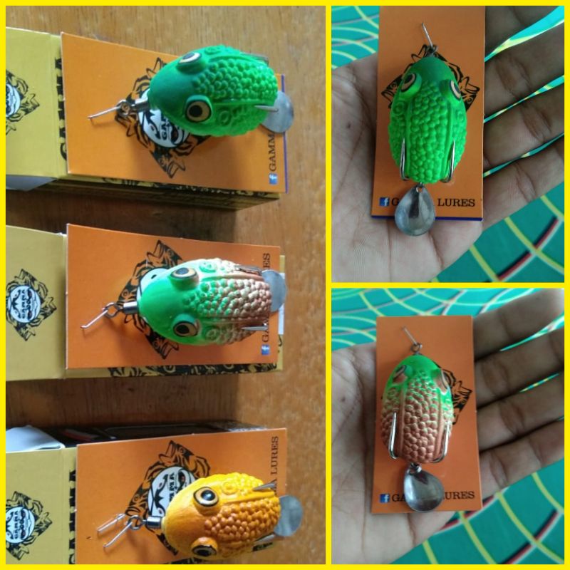 Soft Frog Gamma Lure berkualitas