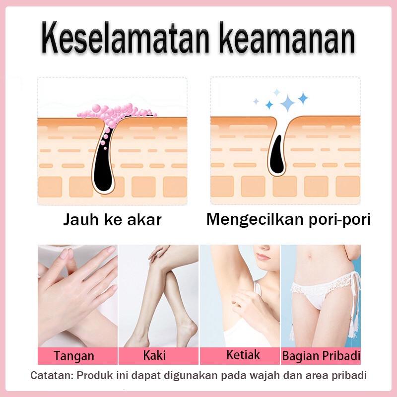 Spray Penghilang Rambut Hair Removal Krim Pemutih Dan Penghilang Rambut Hair Removal Wax 120ml Spray Busa Menghambat Pertumbuhan Rambut Alat Penghilang Bulu Dengan Lembut Tanpa Rasa Sakit Untuk Bagian Pribadi, Tangan Dan Kaki