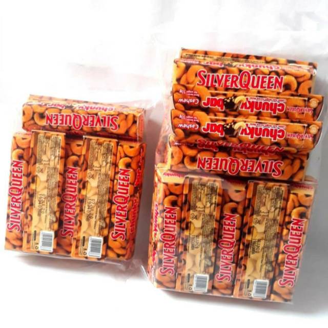 

Coklat Silverqueen Chunky Bar Isi 24 pcs