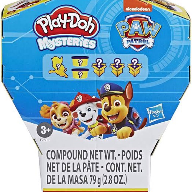 paw patrol play doh marshall