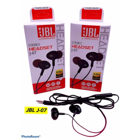 HF HEADSET JBL J-07 SUPER BASS PACKING IMPORT