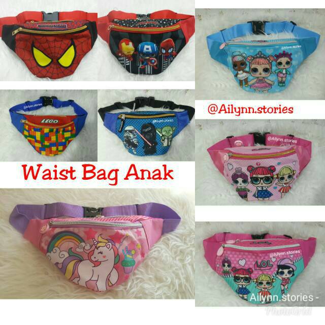 Tas pinggang Waistbag Anak-anak