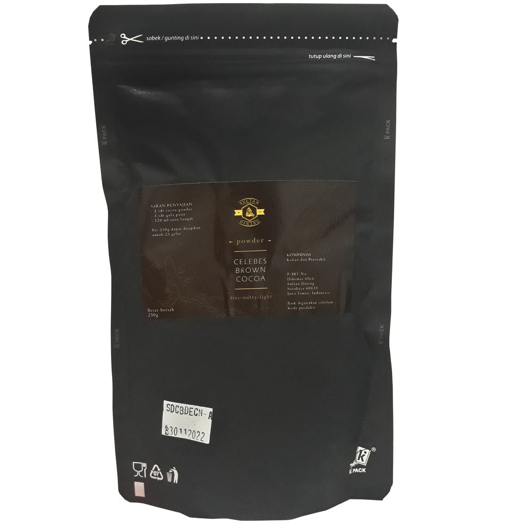 

Celebes Brown Cocoa Powder Sulawesi 250g