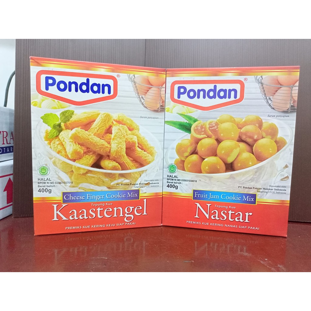 

pondan tepung premiks kue natas kaastengel 400gr