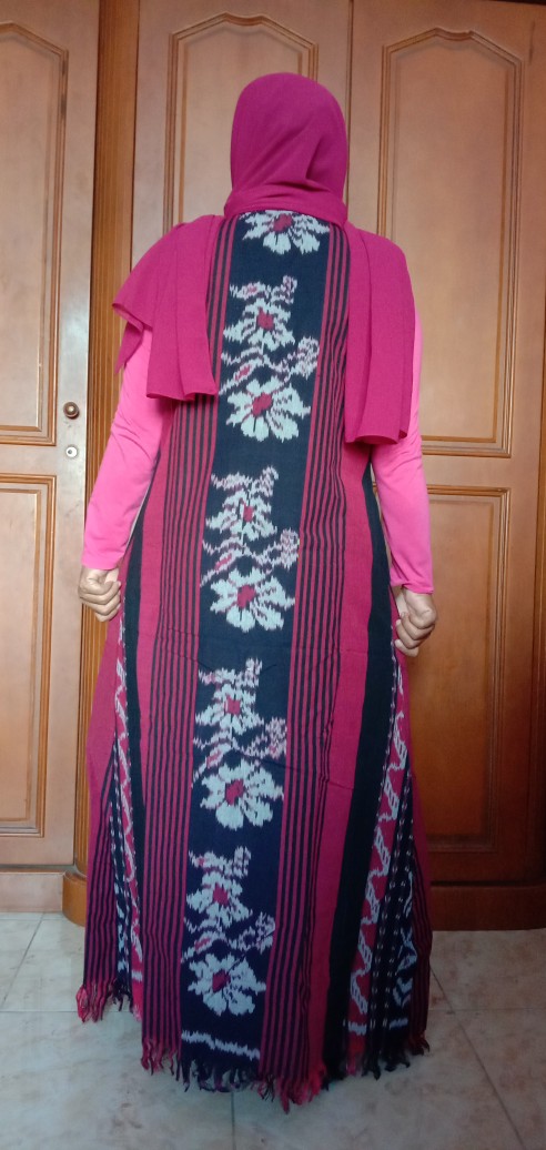 Termurah Cod-adisty Outer Tenun Troso Long Cardi Batik Solo Modern / Cardigan Batik Original / Tunik