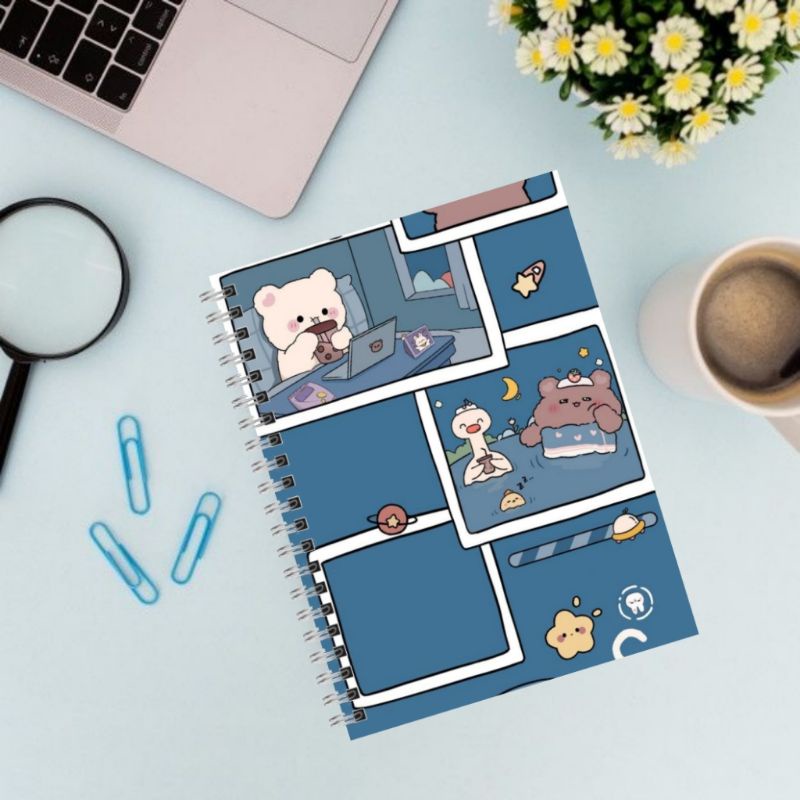 

NOTEBOOK/JURNAL GRID/DOTTED/ BLANK/LINE A5 40