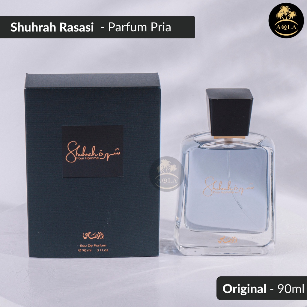 Parfum Rasasi Shuhrah Pour Homme 90ml  Original  /Parfum Pria Tahan lama