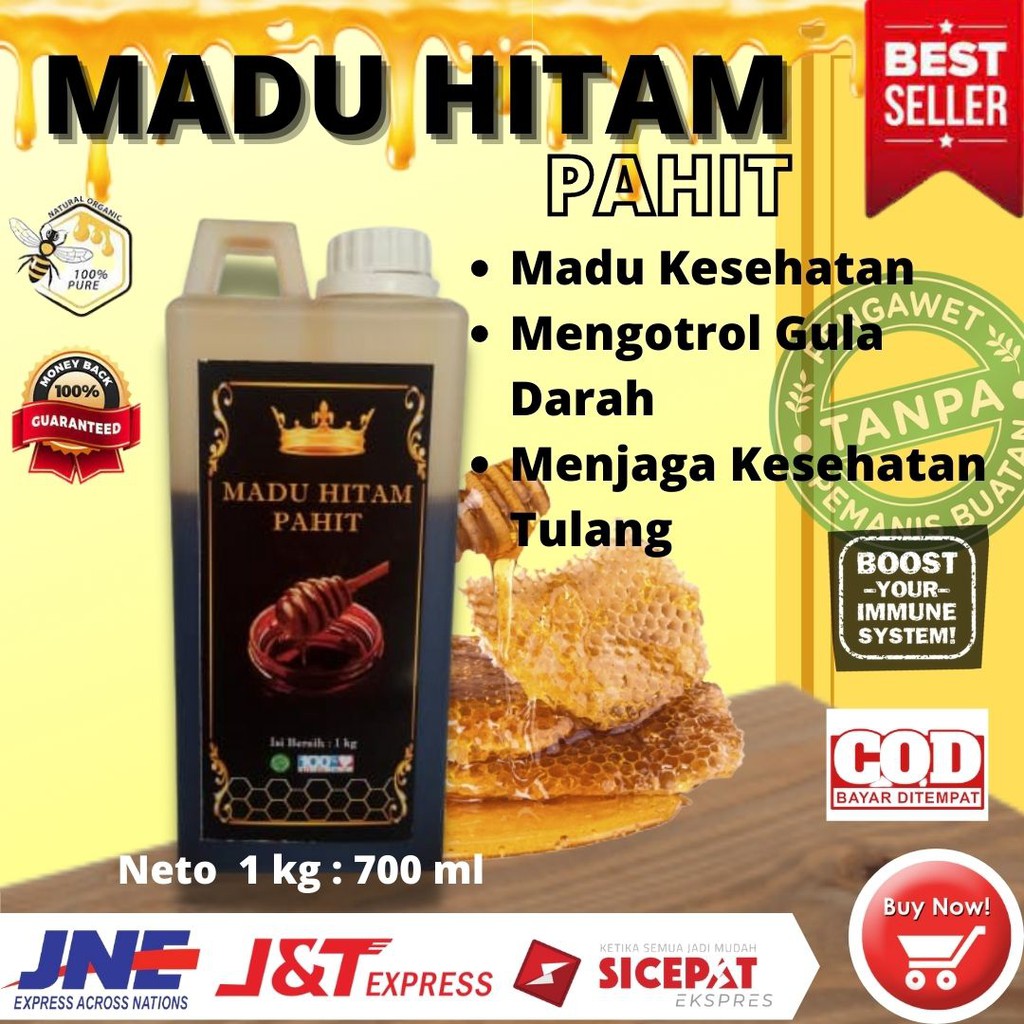 

madu hitam pahit madu asli pahit madu murni pahit isi 1kg label