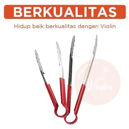 VIOLIN JEPITAN CAPITAN GORENG STAINLESS 12 INCH