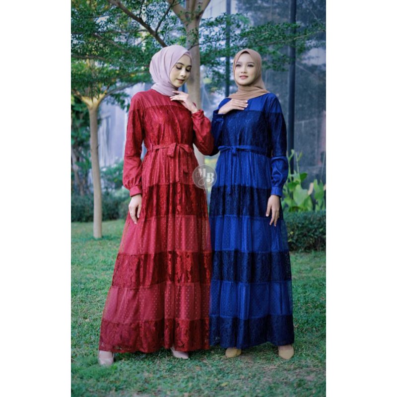 NADIRA DRESS ori MB best seller di shopee