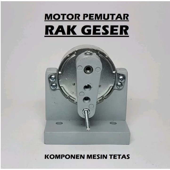 Motor Dinamo Rak Geser Mesin Tetas Penetas RMT