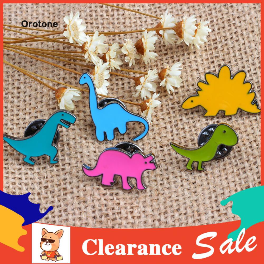 Pin Bros Bentuk Kartun Dinosaurus Lucu Untuk Dekorasi Pakaian Shopee Indonesia