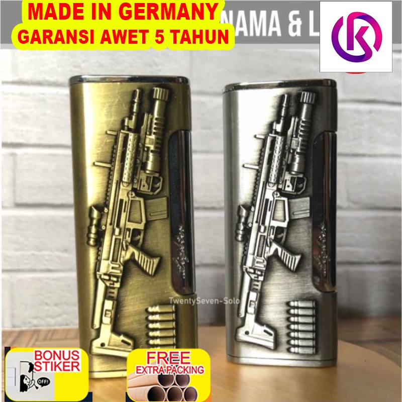 

Murah Custom Nama / Logo Korek Api Gas Bara -Senapan - LASER GRAFIR