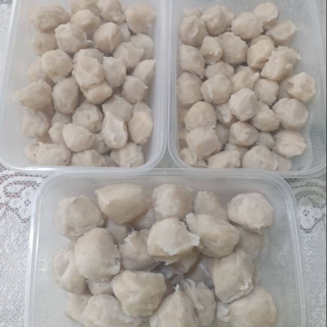 

Baso ikan tenggiri homemade 500gram no msg, no pengawet