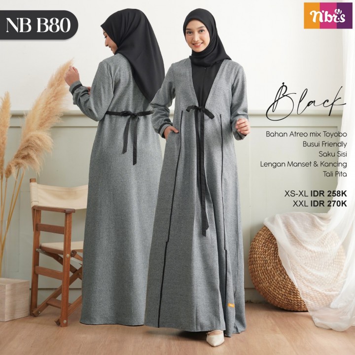 NB B80 Gamis Nibras Original Sale