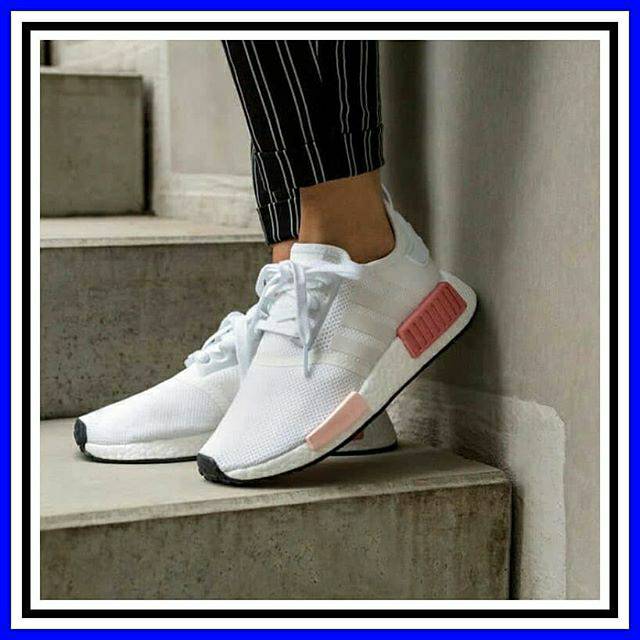 adidas nmd r1 white icey pink