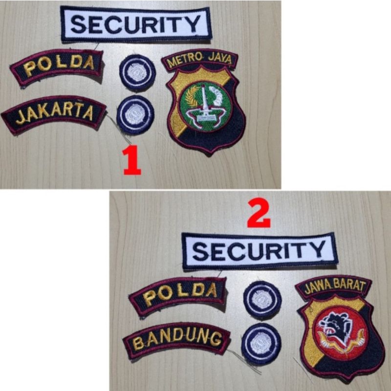 Atribut Lengkap Security semua provinsi