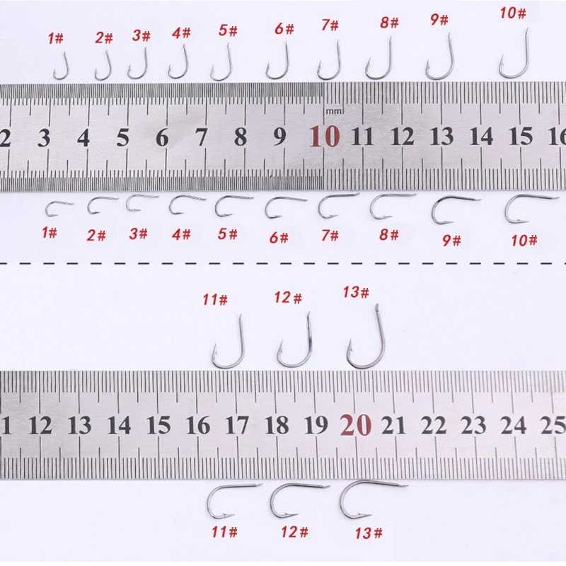 HENGJIA Kail Pancing Fishing Hook 50PCS - MS278