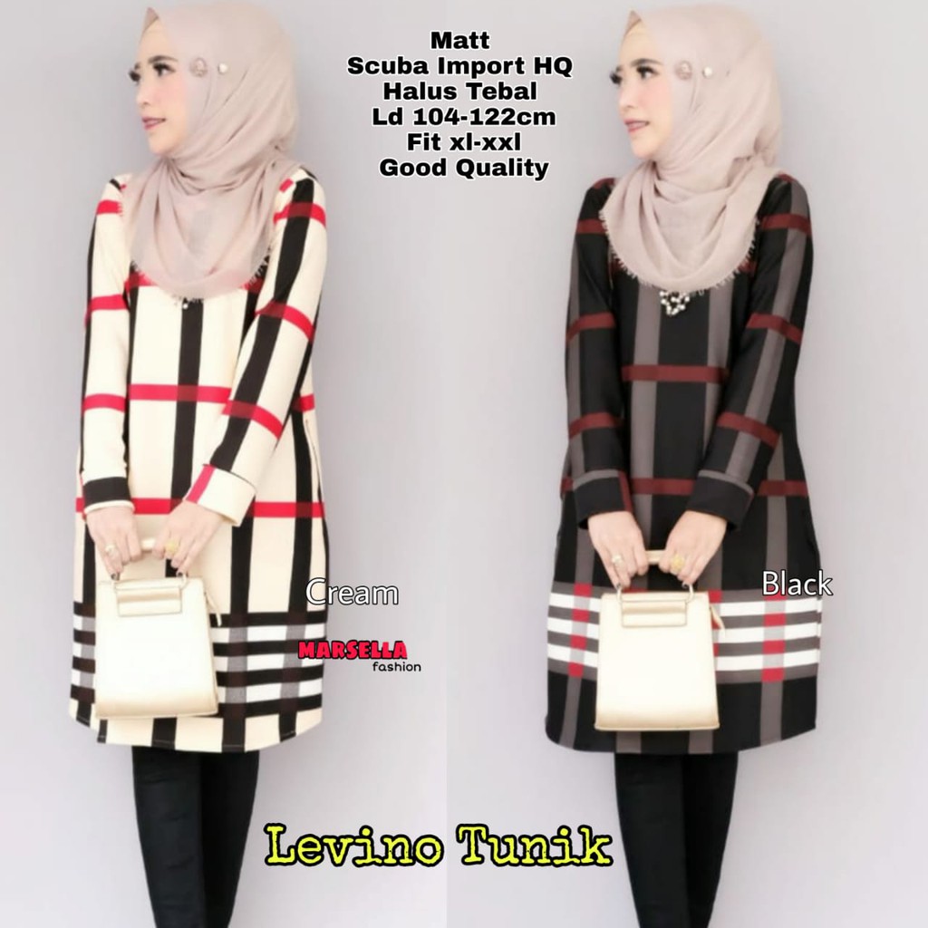 F2005 LEVINO TUNIK BY MARSELA MURAH