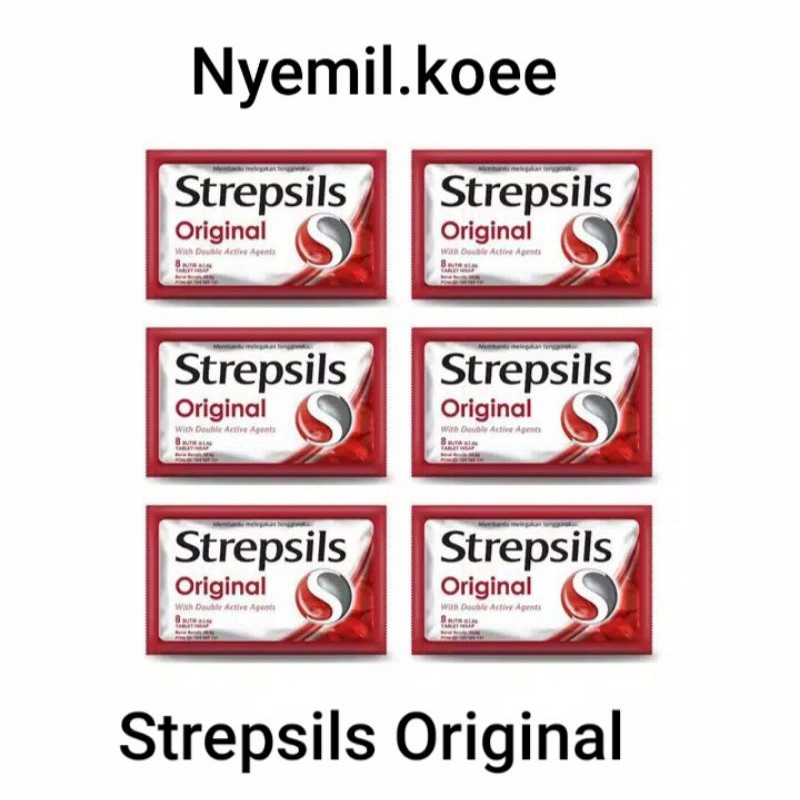 

Strepsils Original Sachet 8's